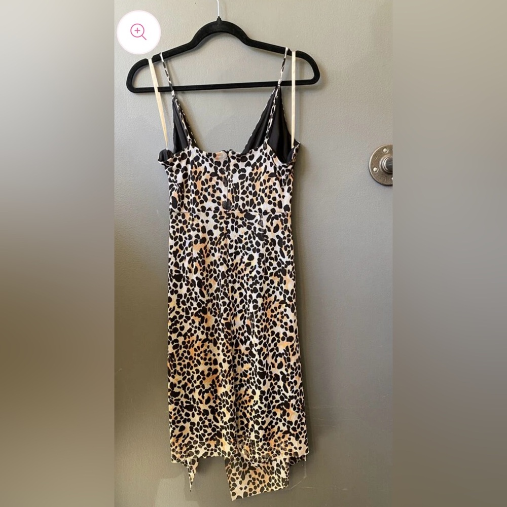 Bcbgeneration Asymmetrical Leopard Print Dress - image 2